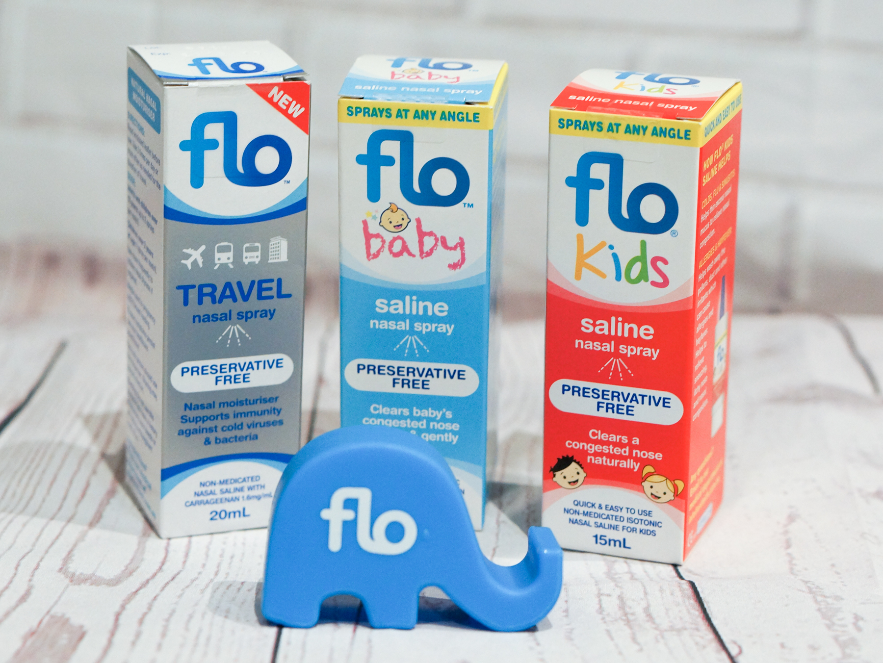 flo baby saline nasal spray